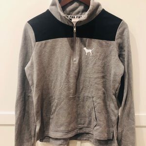 PINK Quarter Zip Sweater